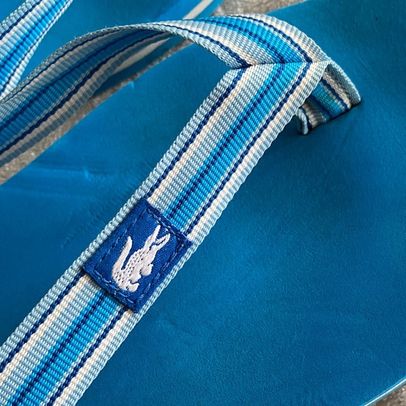 VINTAGE Lacoste Vibrant Blue Sandals main image 5